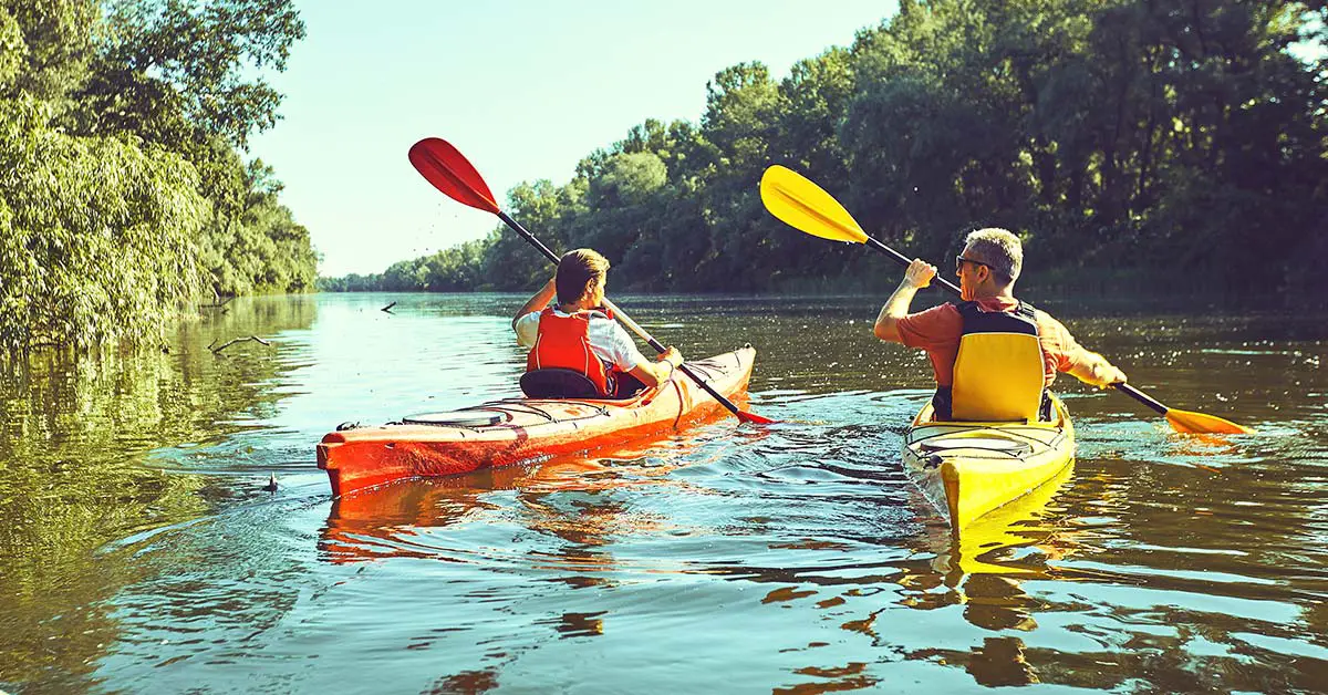 kayaking for fitness